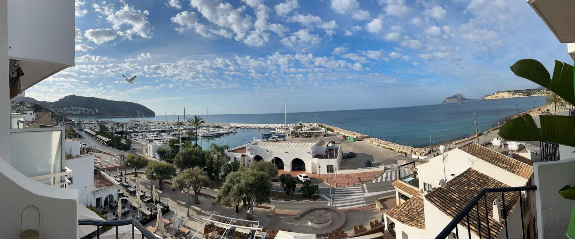 Apartamento vista al mar Moraira Habitación foto